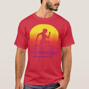 Retro-Läufer, Motivation, Joggen T-Shirt