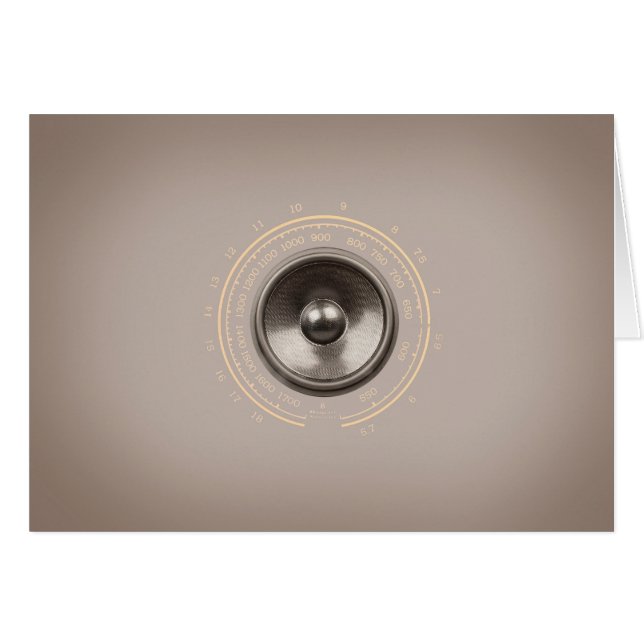 Retro-Lautsprecher (Vorderseite (Horizontal))