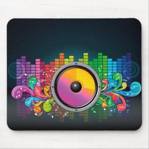 Retro-Lautsprecher Mousepad