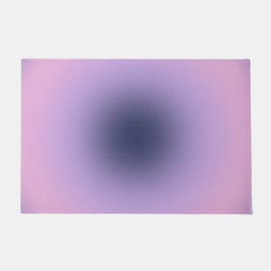 Retro Lavender Lila Gradient Fußmatte