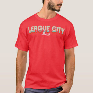 Retro League Cityeas lustig T-Shirt