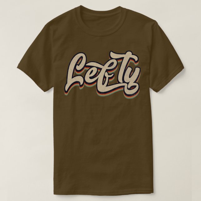 Retro Lefty T-Shirt (Design vorne)