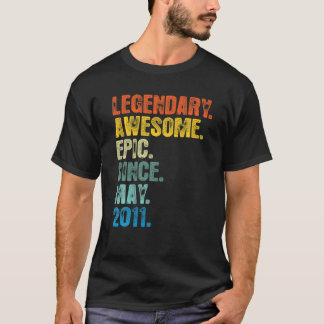 Retro Legendary seit Mai 2011 T 11 Years T-Shirt