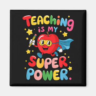 Retro-Lehren ist Superpower-Lehrer-Schätzung Magnet