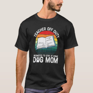 Retro-Lehrer Außer Dienst Letzter Schultag Lehrer T-Shirt