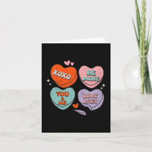 Retro Lehrer Valentinstag Xoxo Be Mine Valentin Karte