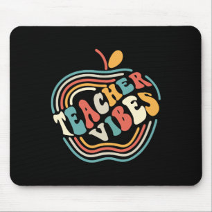 Retro-Lehrer-Vibes Erster 1. Schultag Byck T Mousepad