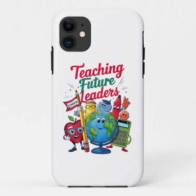 Retro-Lehrer zukünftige Führer Lehrer Schule  Case-Mate iPhone Hülle (Rückseite)