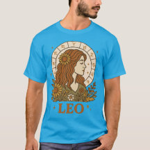 Retro Leo Sternzeichen Boho Floral Astrologie