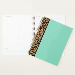 Retro-Leopard-Planer-Geschenk Planer