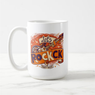 Retro Let's Rock Kaffeetasse