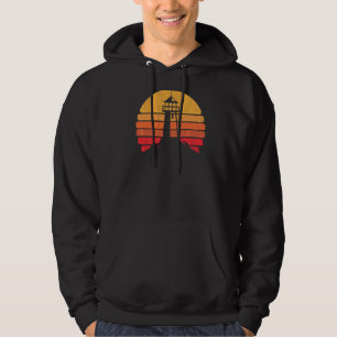 Retro Leuchtturm Wasser Ozean Vintag Lighthou Hoodie