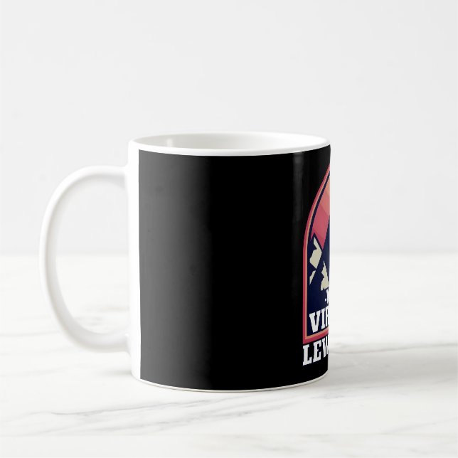 Retro Lewisburg West Virginia � Spirit of Australi Kaffeetasse (Links)