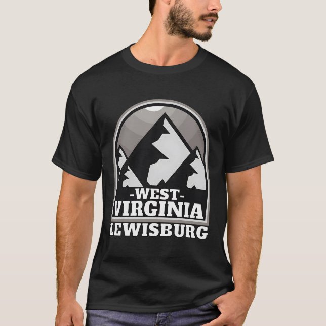 Retro Lewisburg West Virginia � Spirit of Australi T-Shirt (Vorderseite)