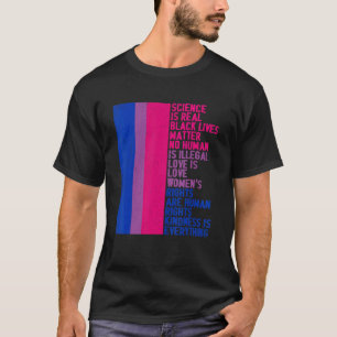 Retro LGB Die Liebe für den Bisexuellen Stolz ist T-Shirt