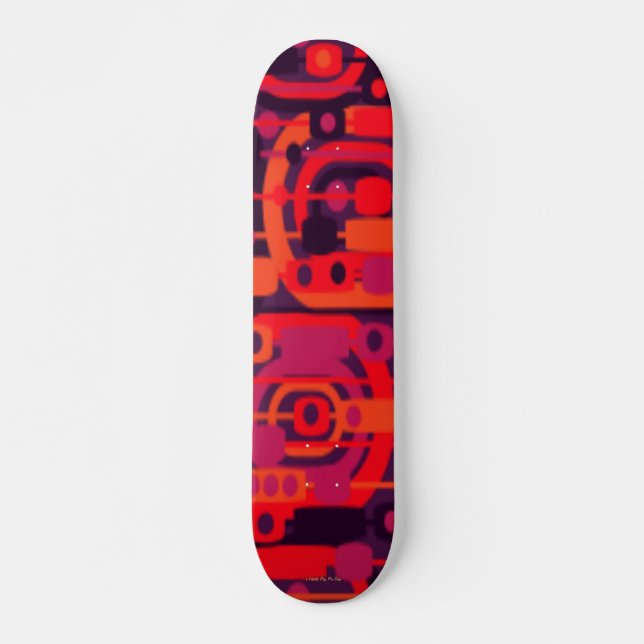 RETRO LIBERTY DOG PRO SKATEBOARD - TOP DECKS - SPA (Vorne)
