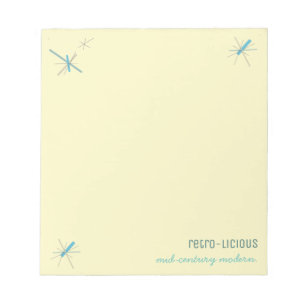 Retro-licious Modernes Notepad Notizblock