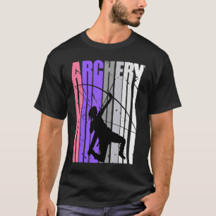 Retro Liebe Archery Birthday Wettbewerb Tr T-Shirt