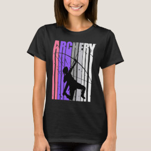 Retro Liebe Archery Birthday Wettbewerb Tr T-Shirt