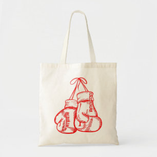 Retro-Liebe Rote Boxhandschuhe Geschenke Boxer-Ges Tragetasche