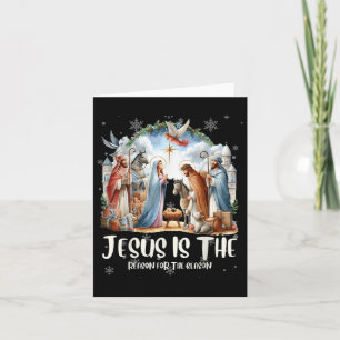 Retro Liebe wie Jesus Coquette Herzchen Bow Jesus  Karte
