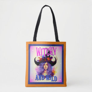 Retro Lila Witchy _ Halloween