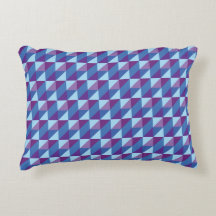 Retro Lila zu Blau geometrisch abstrakt 90er Jahre