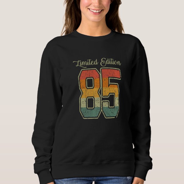 Retro Limited Edition 85 Vintag 1985 Sweatshirt (Vorderseite)