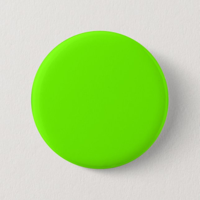 Retro Limon-grüne Sammlung Button (Vorderseite)