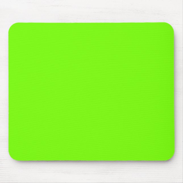 Retro Limon-grüne Sammlung Mousepad (Vorne)