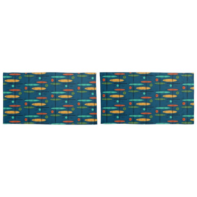 Retro-Linien Kissenbezug (Rückseite-Set)