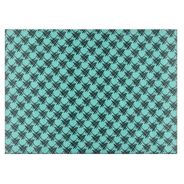 Retro-Linien Schneidebrett (Vorderseite)