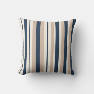 Retro-Linienmuster Kissen