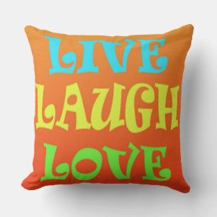 Retro Live Lagh Liebe Kissen