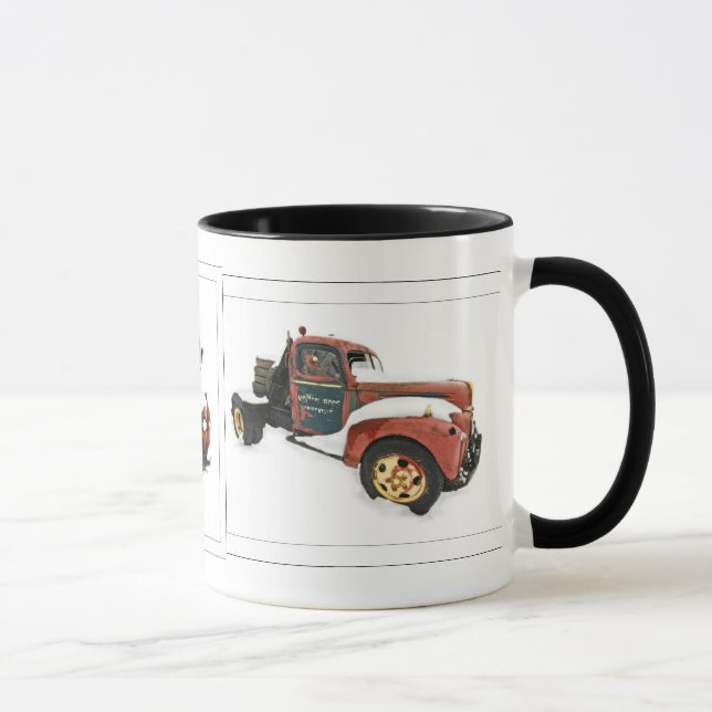 Retro LKW-Tasse Tasse (Rechts)