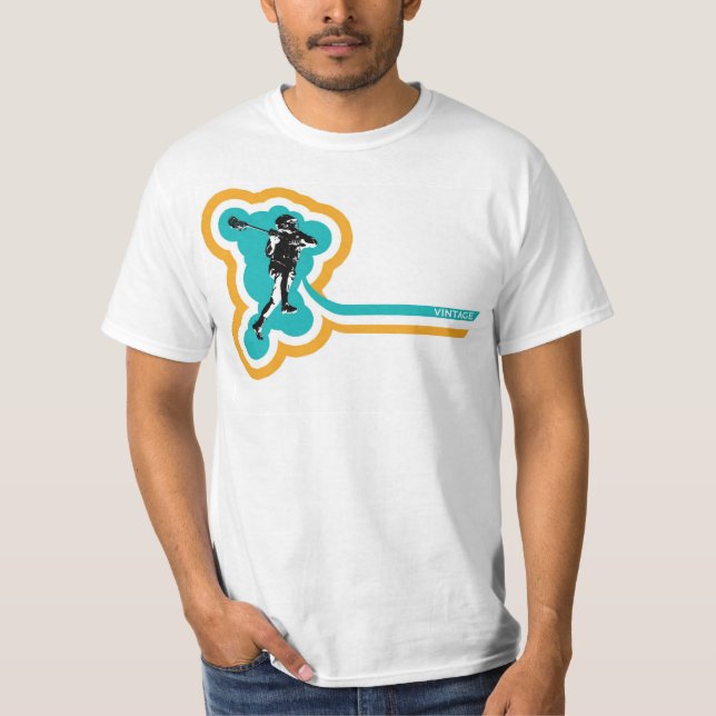 Retro lockeres T-Shirt (Vorderseite)