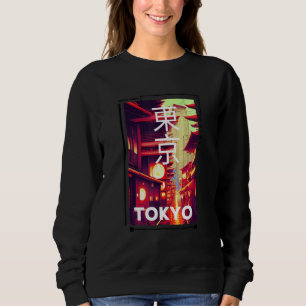 Retro Lofi Tokyo Japanischer Streetwear Ästhetisch Sweatshirt