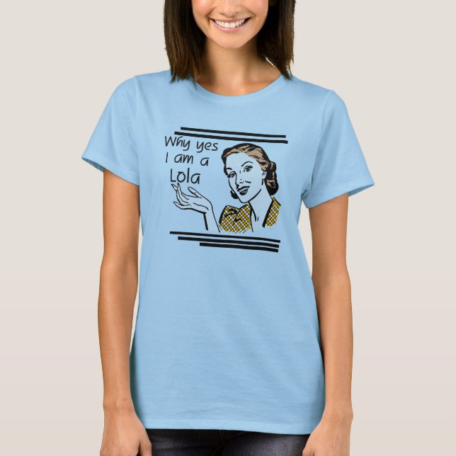 Retro Lola T - Shirts und Geschenke (Vorderseite)