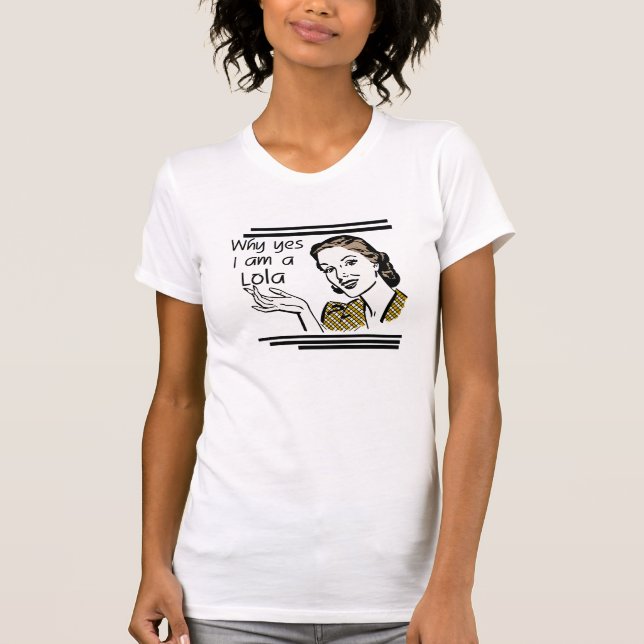 Retro Lola T-Shirts und Geschenke (Vorderseite)