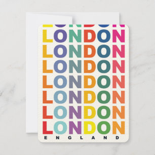 Retro London England Poster
