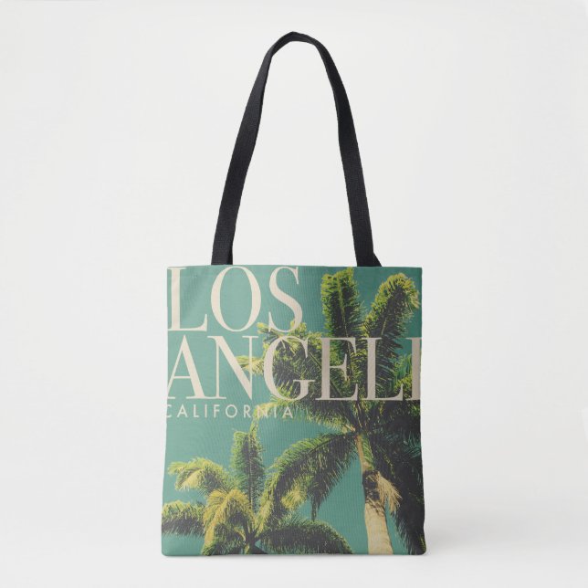 Retro Los Angeles Tote (Vorderseite)