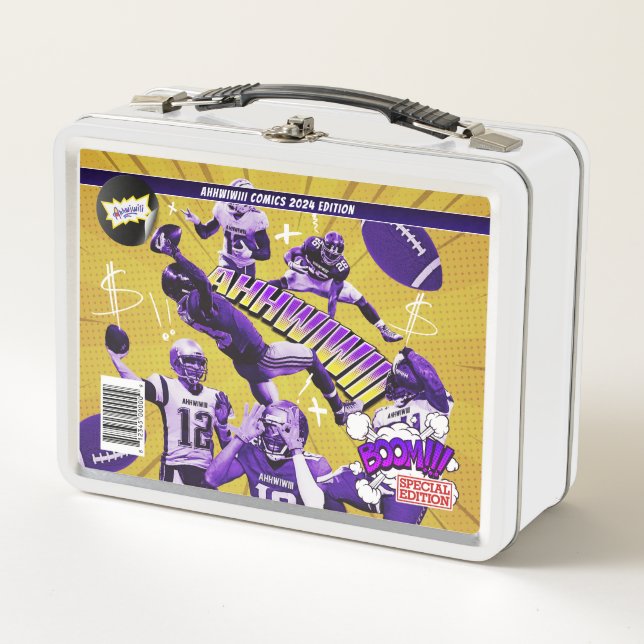 Retro Lunchbox (Vorderseite)