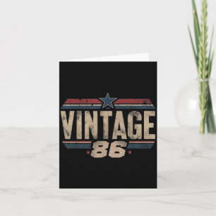 Retro Lustig 1986 Vintage 40. Geburtstag 40 Jahre Karte