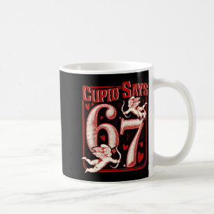 Retro Lustig Cud Sagt 6 7 Sechs Sieben Paare Valen Kaffeetasse