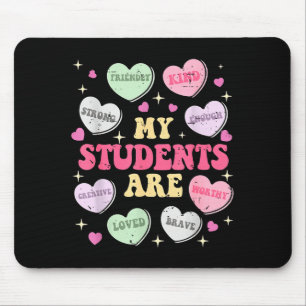 Retro Lustig Meine Schüler Sind Valentinslehrer Hö Mousepad