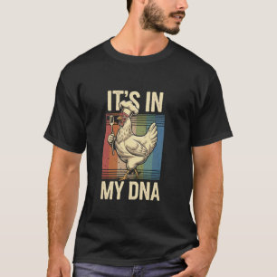 Retro Lustige Hühner Memes Hühner Liebhaber Es Ist T-Shirt