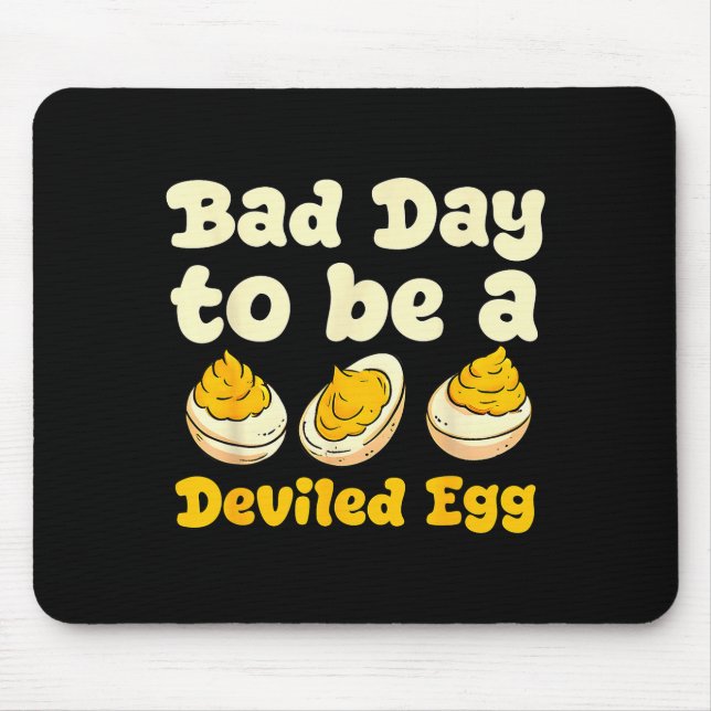 Retro lustiger Thanksgiving-Dinner Schlimmer Tag f Mousepad (Vorne)