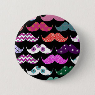 Retro lustiges Girly Button