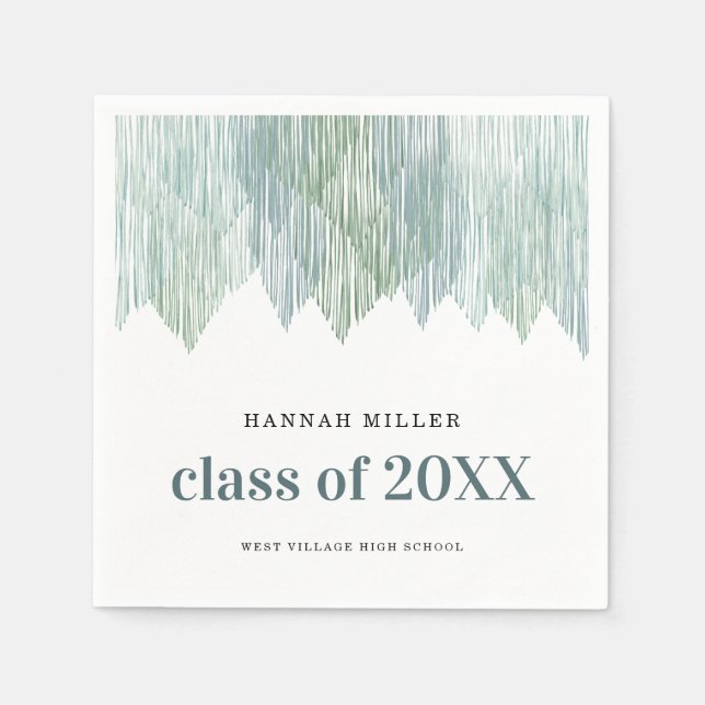 Retro Macrame Fringe | ABSCHLUSS Serviette (Vorderseite)