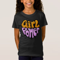 Retro-Mädchenpower im Vintage-Stil T-Shirt